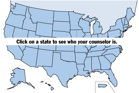 Map of the United States